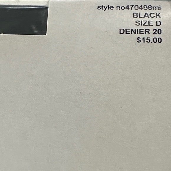 Nordstrom Square Dot Sheer Black Tights Hosiery Denier‎ 20 Elegant Polka Dot NEW - Picture 6 of 6